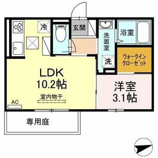 M・K・K 萩崎町【1階】の間取り