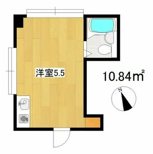 ジオナ本田【4階】の間取り