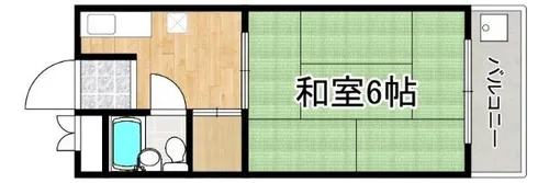 結城ビル【4階】の間取り