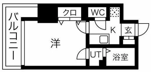 W.O.B.KYOBASHI【2階】の間取り