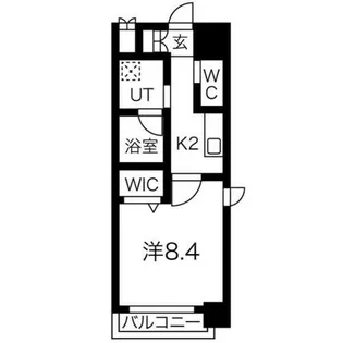 ウルフィエスタ桜山【10階】の間取り