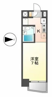フローレンス白鳥【6階】の間取り