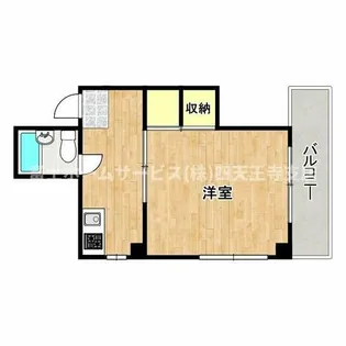ラビエート花村【3階】の間取り