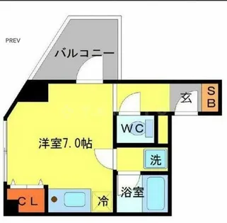 イーストコート【2階】の間取り