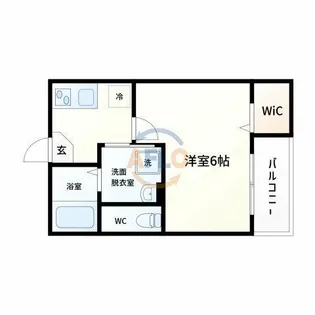 CLOUD 放出【1階】の間取り