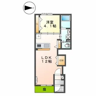 Liber( リベール)【1階】の間取り