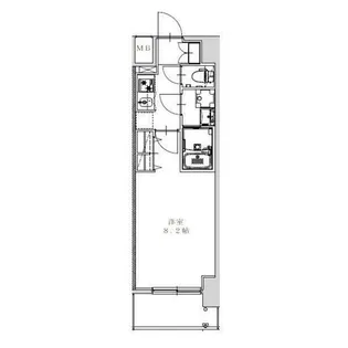 S-RESIDENCE金山altano【6階】の間取り