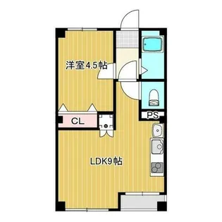 南山ビル【4階】の間取り