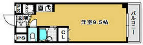 ハイツタナカ【210号室】の間取り