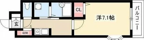 サンマール新瑞【8階】の間取り