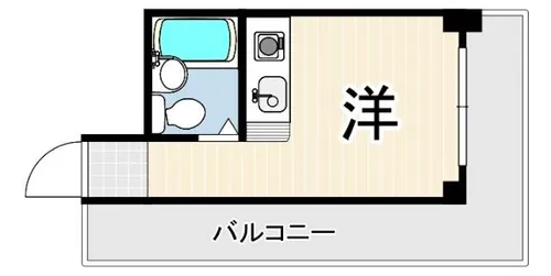 シャトー北野【7階】の間取り