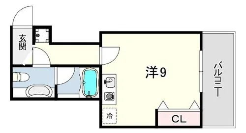 ルイシャトー【1階】の間取り