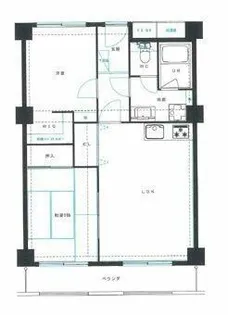 アンソレイユ【3階】の間取り