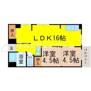 唐山ビル【3階】の間取り