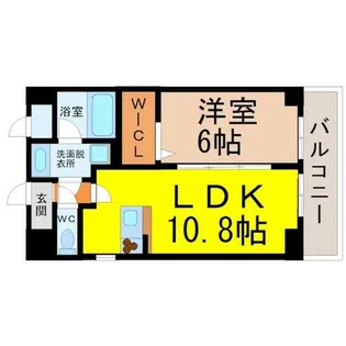 ルセルクル【1階】の間取り