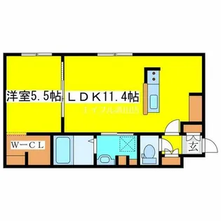 LUSSOVITA【3階】の間取り