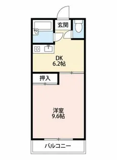 ベル寿【4階】の間取り
