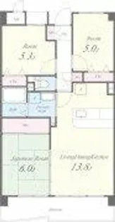 アーバン西取石【3階】の間取り