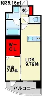 プレジデンス ざ・さくら通り【8階】の間取り