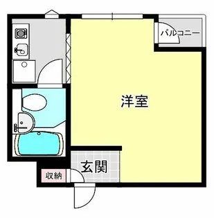 ルピナスコート【3階】の間取り