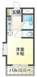 パルメゾン西脇【2階】の間取り
