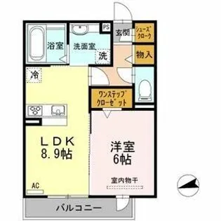 エポラール東別院【3階】の間取り