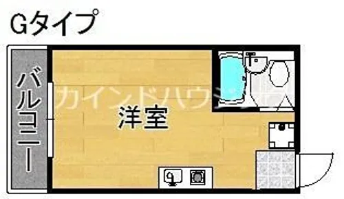シャルム富士【2階】の間取り