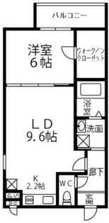 フジレジデンス【2階】の間取り