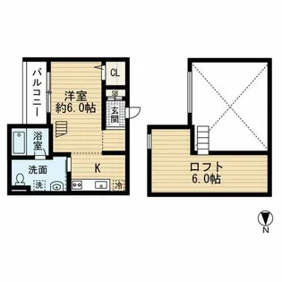 グランヴィア鴻池新田【2階】の間取り