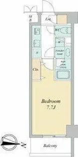 ヴェルデシア名駅南(旧ルネフラッツ名駅南)【7階】の間取り