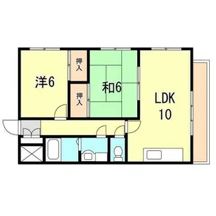 コンフォート宮下【3階】の間取り