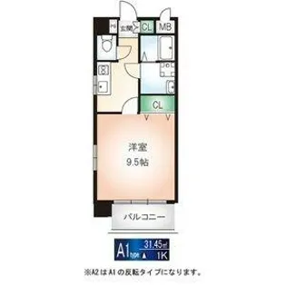 サンハイム桜山【2階】の間取り