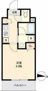 CAVANA新栄【6階】の間取り