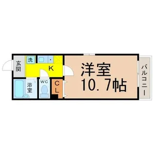 ベルドミール【2階】の間取り