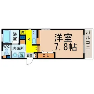 STEEDIII(スティードスリー)【1階】の間取り