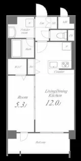 LEGEND紺屋町【10階】の間取り