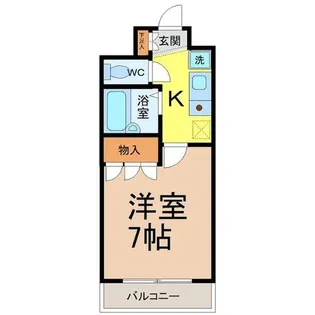 エクセルシオール金山【9階】の間取り