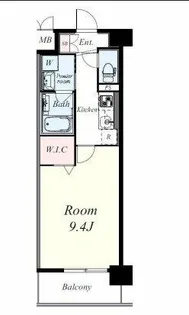アルモニー都島内代【3階】の間取り
