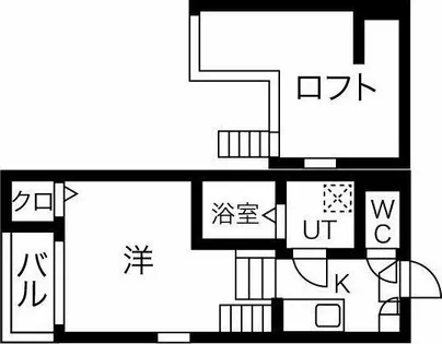 ハーモニーテラス井の森町【2階】の間取り
