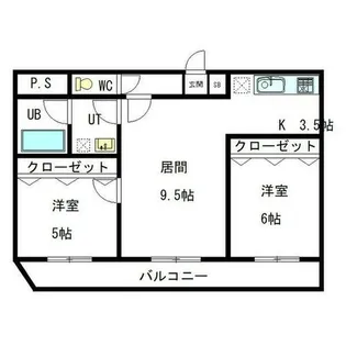 プレシャス23【303号室】の間取り
