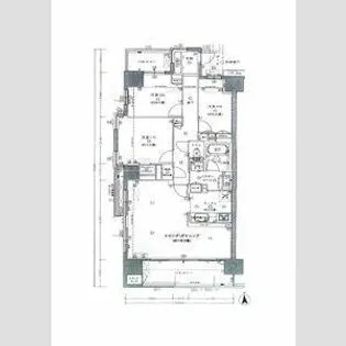 シティハウス姫路【1201号室】の間取り