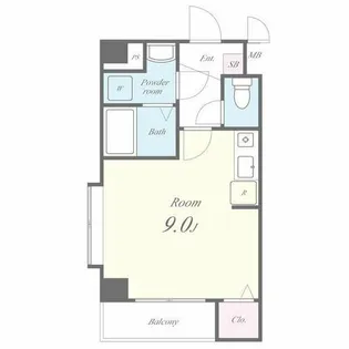 プレシャスコート【302号室】の間取り