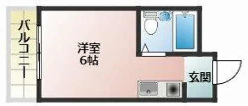 大宝門真CTスクエアⅡ【1階】の間取り