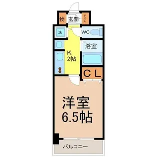 プレサンス新栄デコール【9階】の間取り