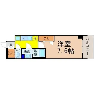 プレサンスTHE久屋大通レジェンド【14階】の間取り