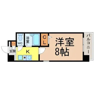 マメゾンちかふじ【4階】の間取り