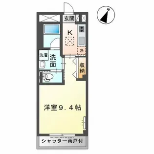 セレニタ【1階】の間取り