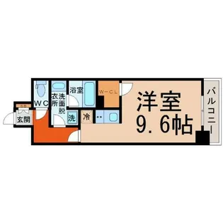 エルスタンザ名駅西【8階】の間取り