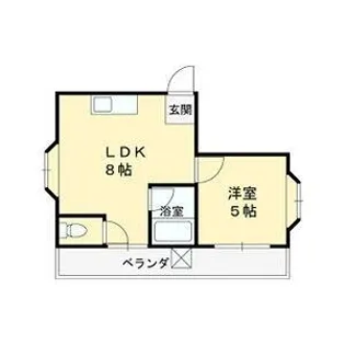 アルバトロス【5階】の間取り