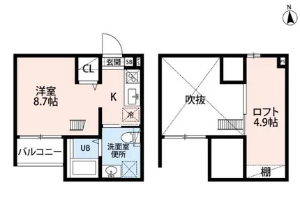 Aria(アリア)【2階】の間取り